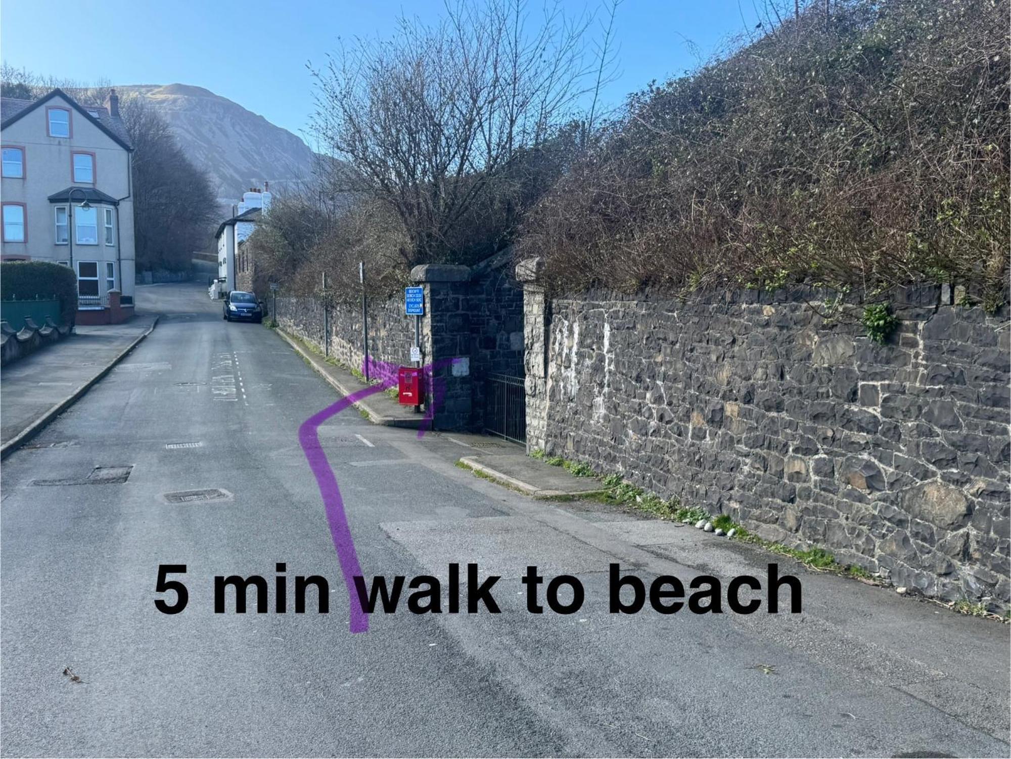 Lovely New 2 Bedroom Condo With Stunning Seaviews Penmaen-mawr Exteriör bild